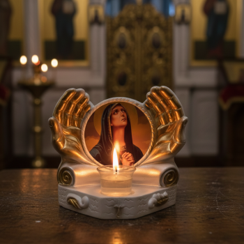 Candela Maicii Domnului Tanguirea facatoare de minuni de la Sihastria