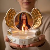 Candela Maicii Domnului Tanguirea facatoare de minuni de la Sihastria