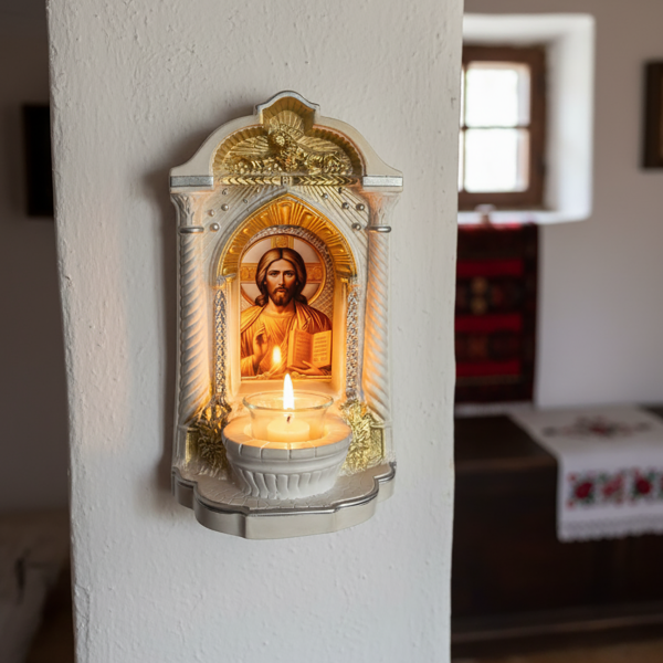 Candela Bisericeasca Iisus Hristos Pantocrator