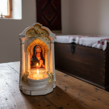 Candela Maicii Domnului în rugăciune