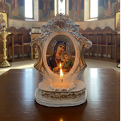 Candela Mantuirii Maica Domnului si Iisus Hristos