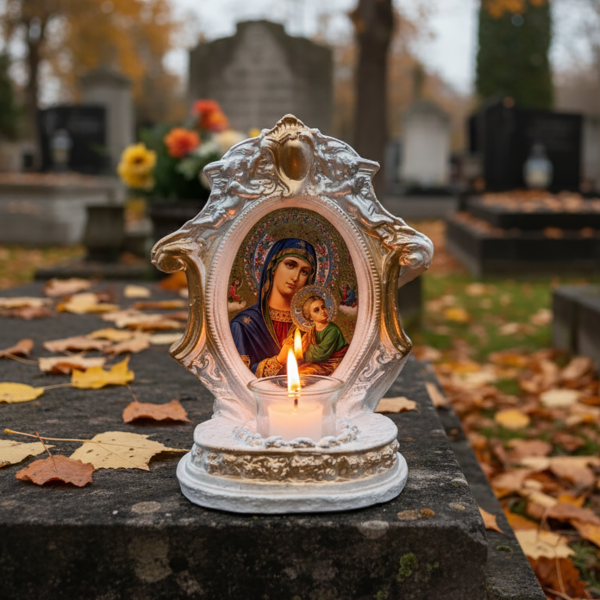 Candela Mantuirii Maica Domnului si Iisus Hristos