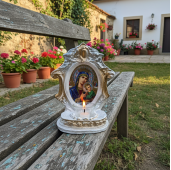 Candela Mantuirii Maica Domnului si Iisus Hristos