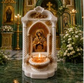 Maica Domnului cu 7 Săgeți – Candela Ocrotitoare Maica Domnului cu 7 Săgeți – Candela Ocrotitoare