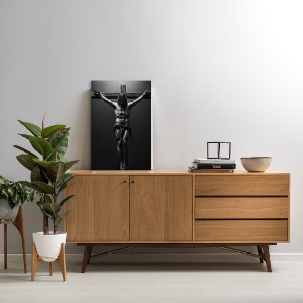 Tablou Canvas Lumina care Străpunge Întunericul
