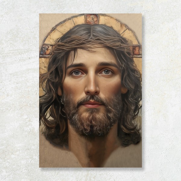 Chipul Celui Nevăzut (Coloseni 1:15)- tablou Isus