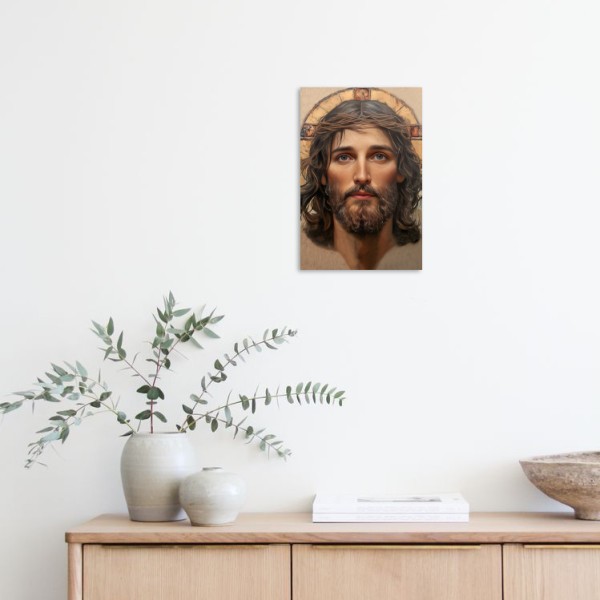 Chipul Celui Nevăzut (Coloseni 1:15)- tablou Isus