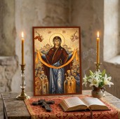 Icoana Acoperamantul Maicii Domnului