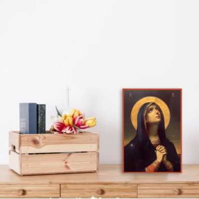 Icoana Maicii Domnului "Tânguirea" făcătoare de minuni de la mănăstirea Sihăstria