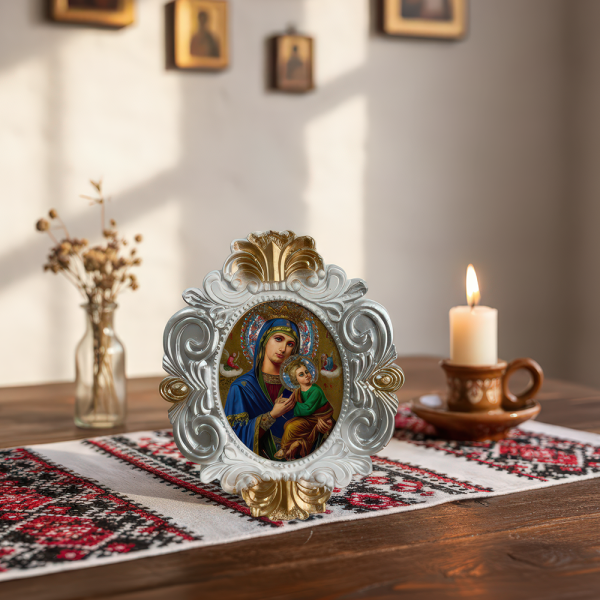 Icoană Maica Domnului cu Pruncul (Theotokos)