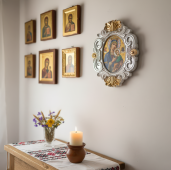 Icoană Maica Domnului cu Pruncul (Theotokos)