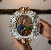 Icoană Maica Domnului cu Pruncul (Theotokos)