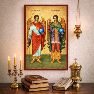 Icoana Sfintii Arhangheli Mihail Si Gavriil