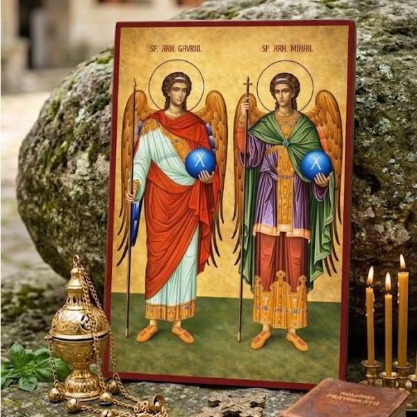 Icoana Sfintii Arhangheli Mihail Si Gavriil
