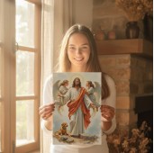 Tablou canvas Îmbrățișarea Iubirii Divine Tablou canvas Îmbrățișarea Iubirii Divine