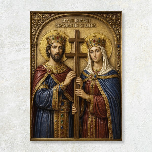 Icoana Sfinții Împărați Constantin și Elena II