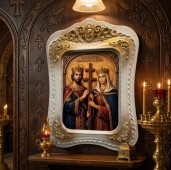 Icoana Sfinților Împărați Constantin și Elena Icoana Sfinților Împărați Constantin și Elena