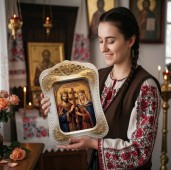Icoana Sfinților Împărați Constantin și Elena Icoana Sfinților Împărați Constantin și Elena