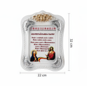 Binecuvântarea Casei, placă decorativă premium cadou spiritual pentru casa