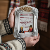 Binecuvântarea Casei, placă decorativă premium cadou spiritual pentru casa