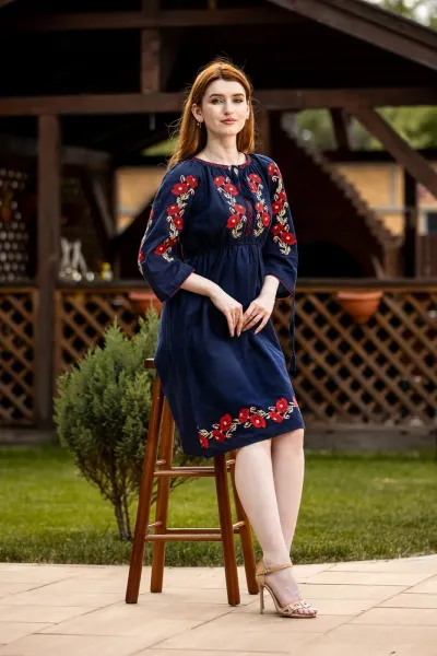 Rochie tradițională Zendia — miniatura 4