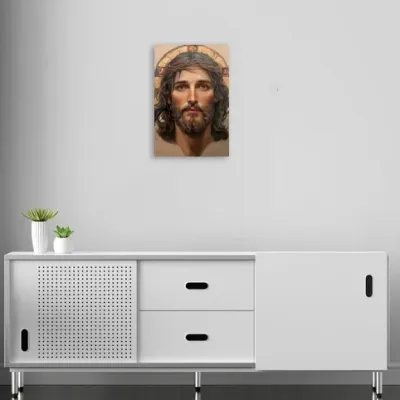 Chipul Celui Nevăzut (Coloseni 1:15) – tablou Isus — miniatura 2