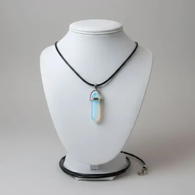 Pandantiv opal dublu vârf — miniatura 4
