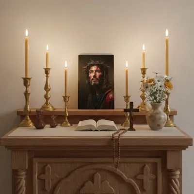 Tablou canvas Lumina Credinței — miniatura 2