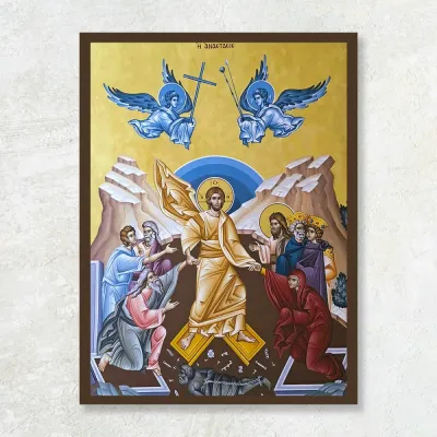 Icoana ortodoxă Învierea Domnului