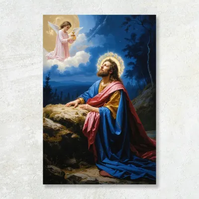 Tablou canvas – Rugăciunea din Grădina cu Măslini