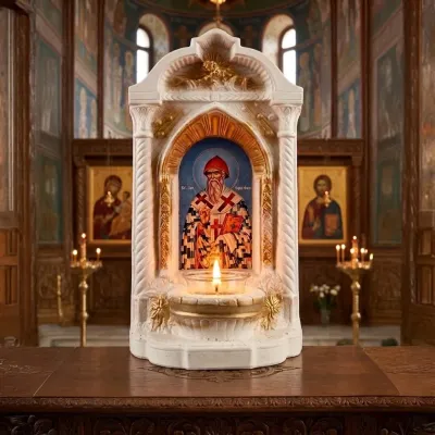 Candelă Sfântul Spiridon – Ajutorul grabnic