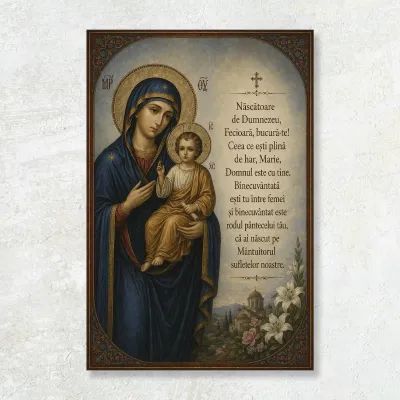 Icoana Rugăciunea – Născătoare de Dumnezeu