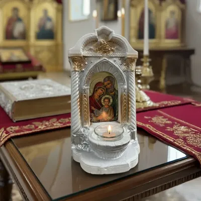 Candela Sfintei Familii (Iisus Hristos ca Prunc, Fecioara Maria și Sfântul Iosif)