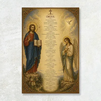 Icoana Crezul – Credință, iubire și har