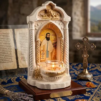 Candela Sfântului Cuvios Mărturisitor Arsenie Boca — miniatura 3