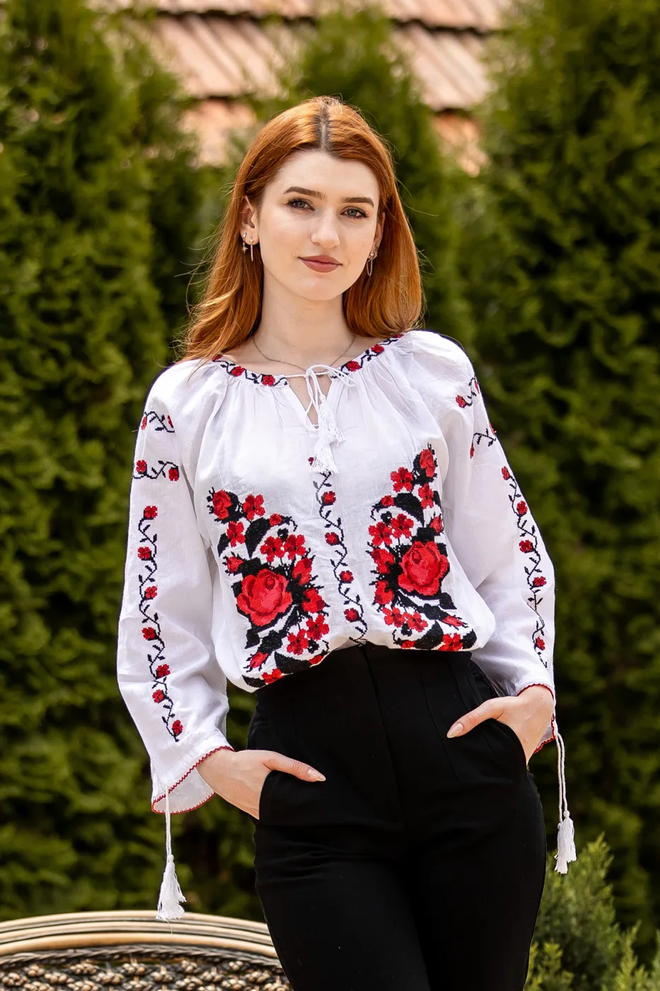 Ie tradițională românească Crenguța