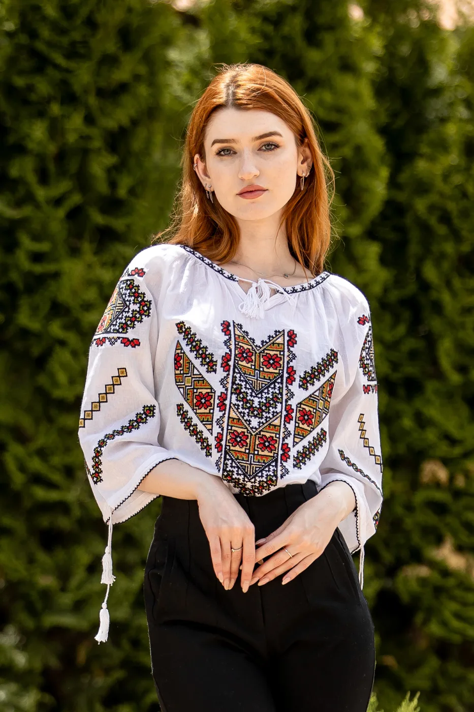 Ie tradițională românească Furca