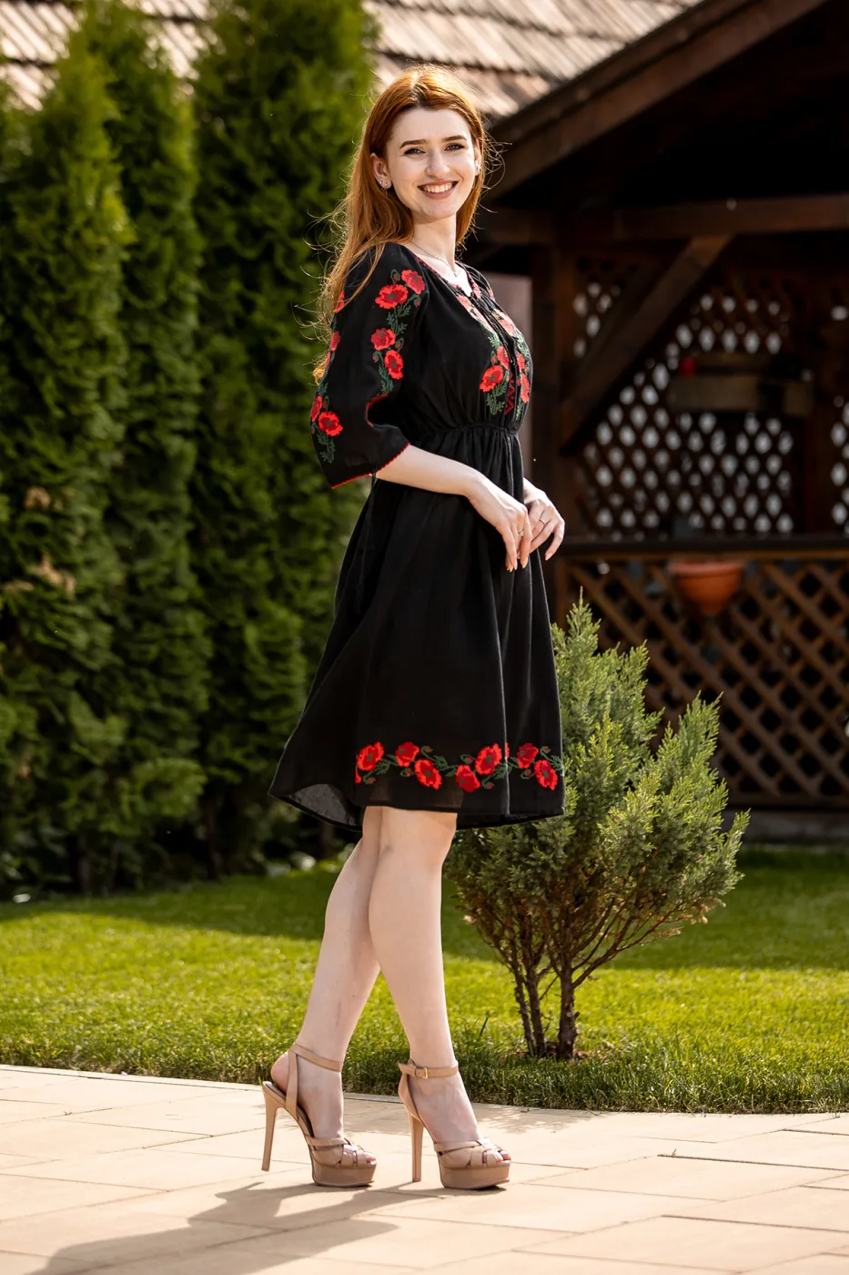Rochie tradițională Macul — imaginea 3