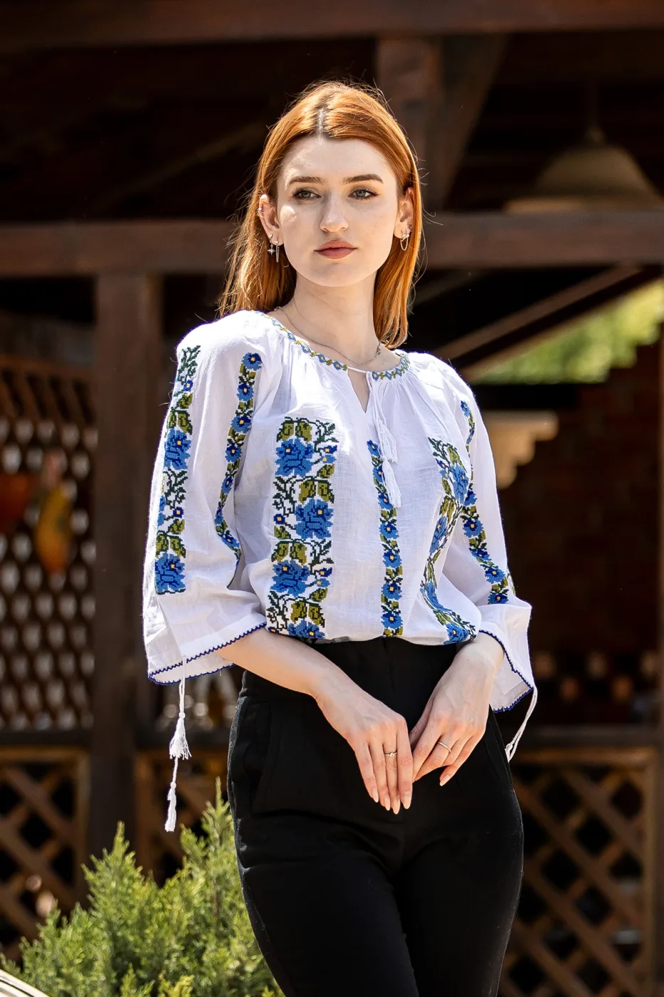 Ie tradițională românească Gherghina