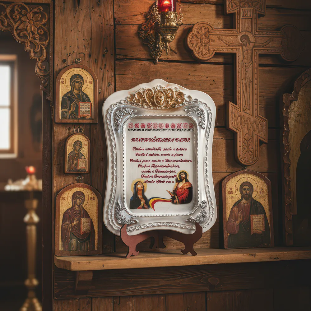 Binecuvântarea Casei – placă decorativă — imaginea 3
