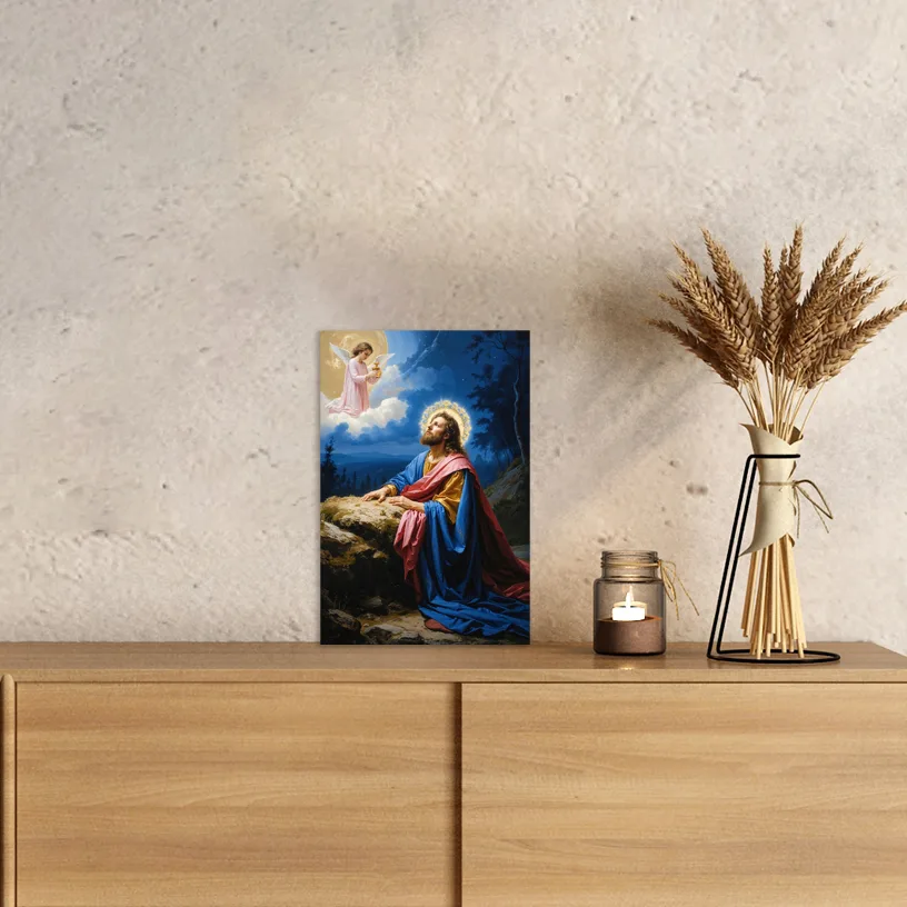 Tablou canvas – Rugăciunea din Grădina cu Măslini — imaginea 2