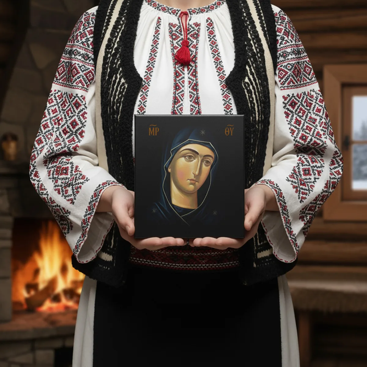 Icoana Maicii Domnului Agiosoritissa — imaginea 3