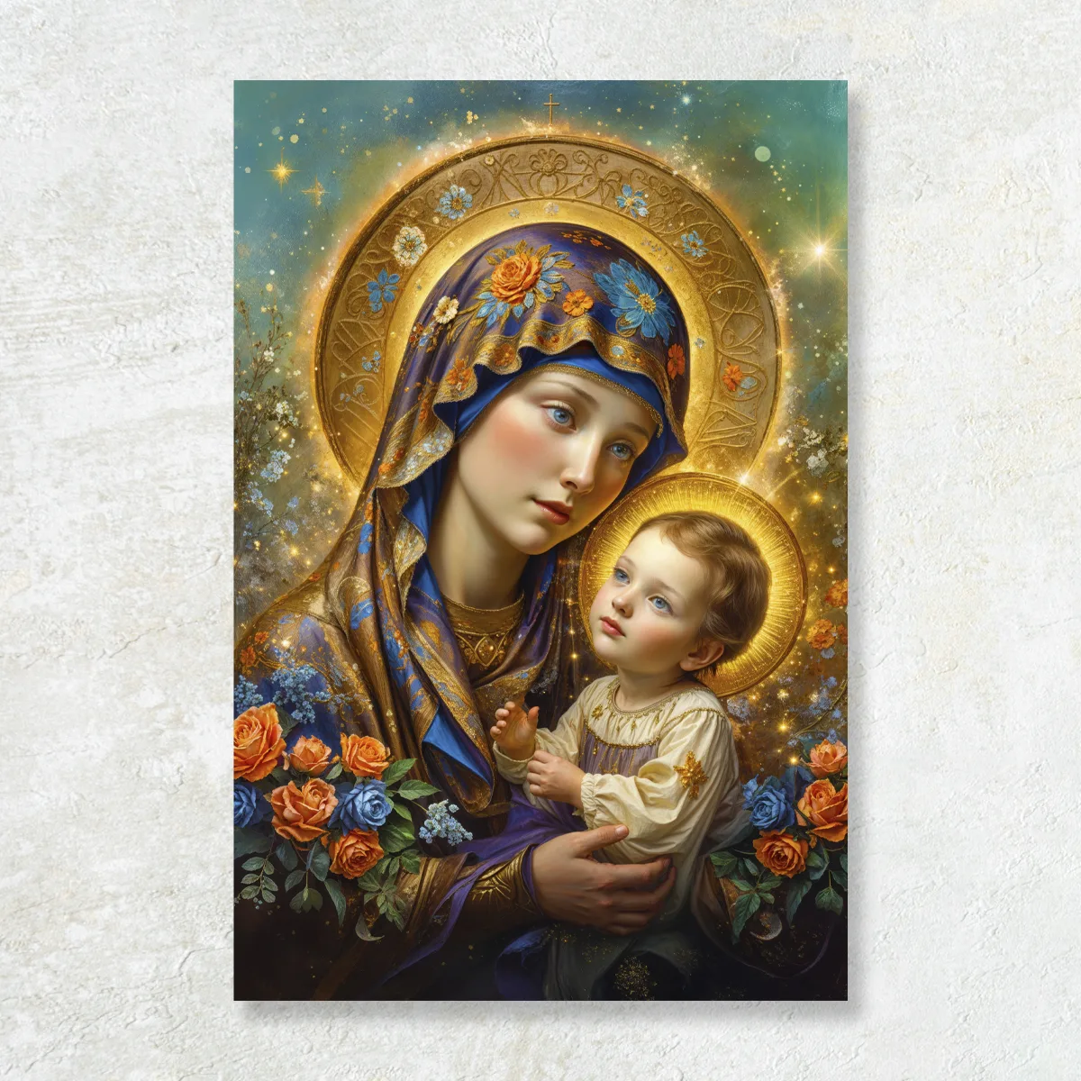 Icoana ortodoxă Maica Domnului Îndrumătoarea
