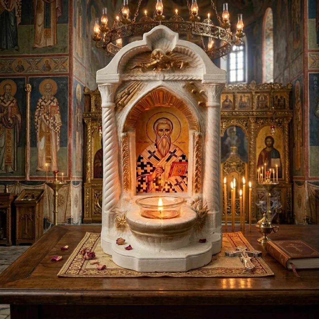 Candela Sfântului Mucenic Ciprian