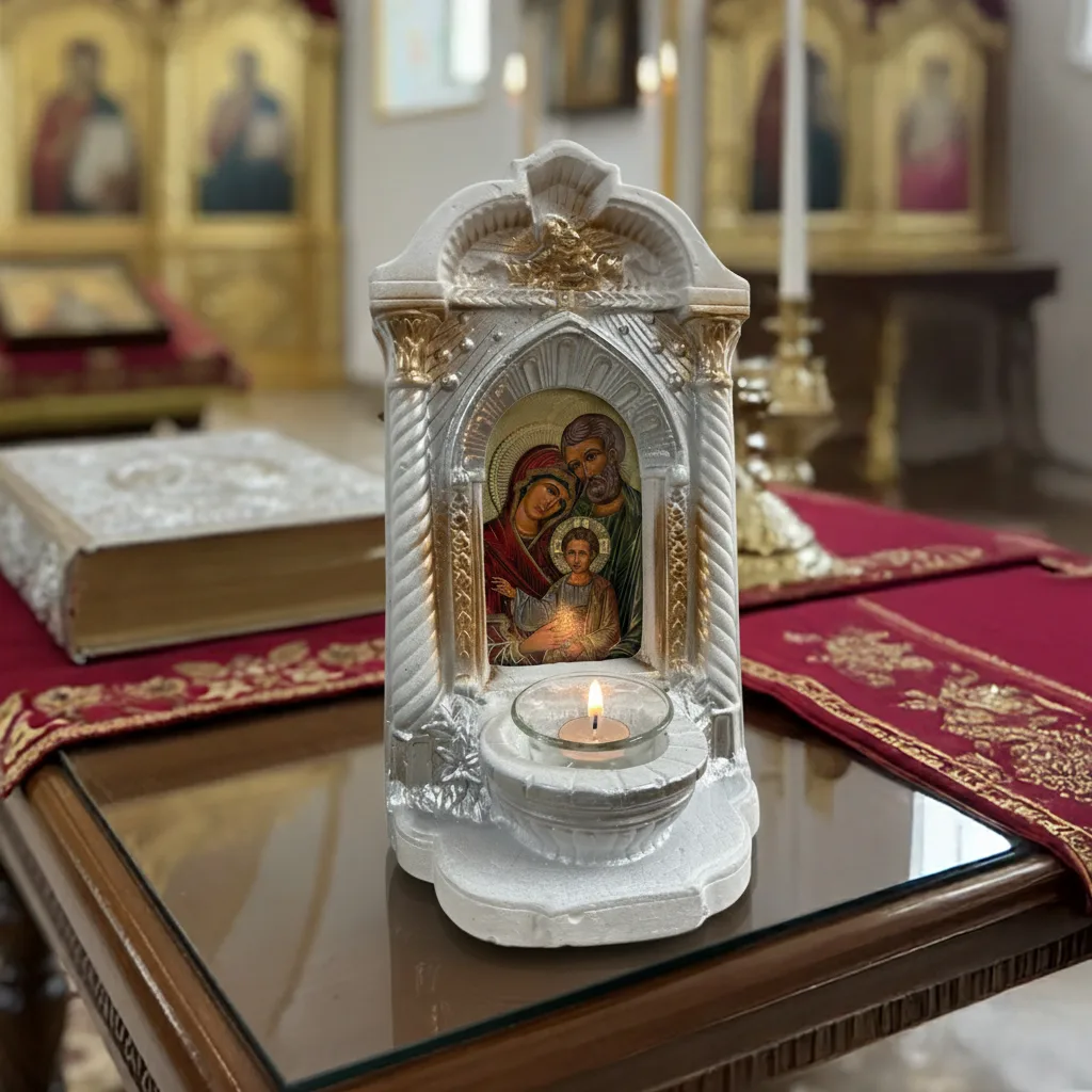 Candela Sfintei Familii (Iisus Hristos ca Prunc, Fecioara Maria și Sfântul Iosif)