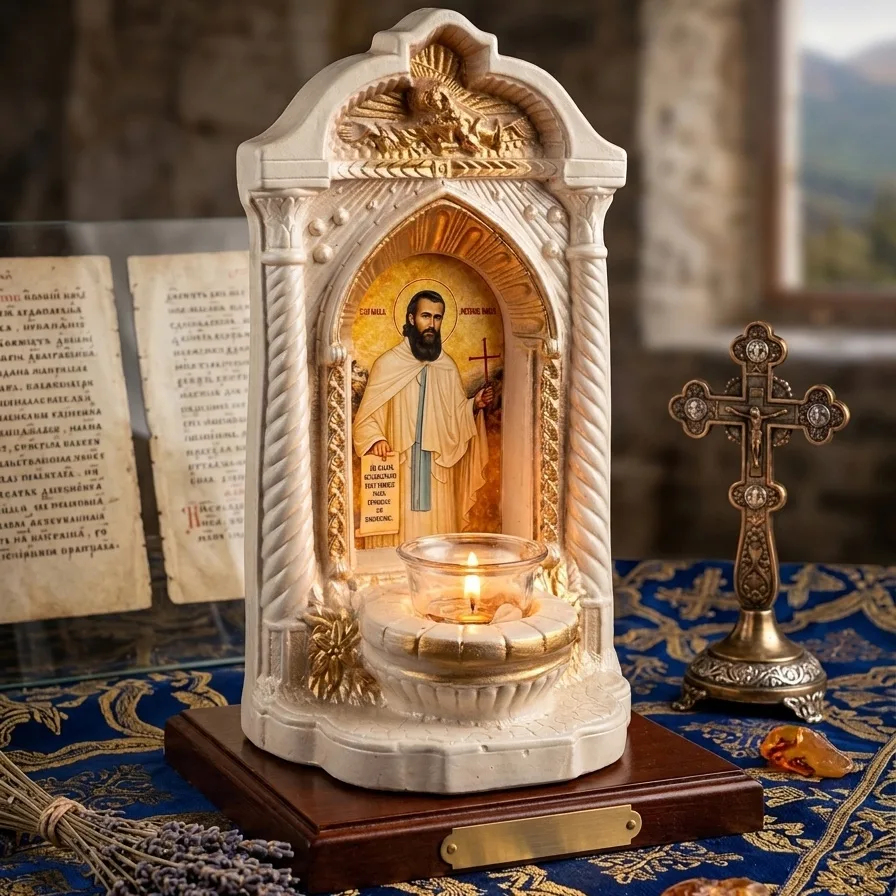 Candela Sfântului Cuvios Mărturisitor Arsenie Boca — imaginea 3